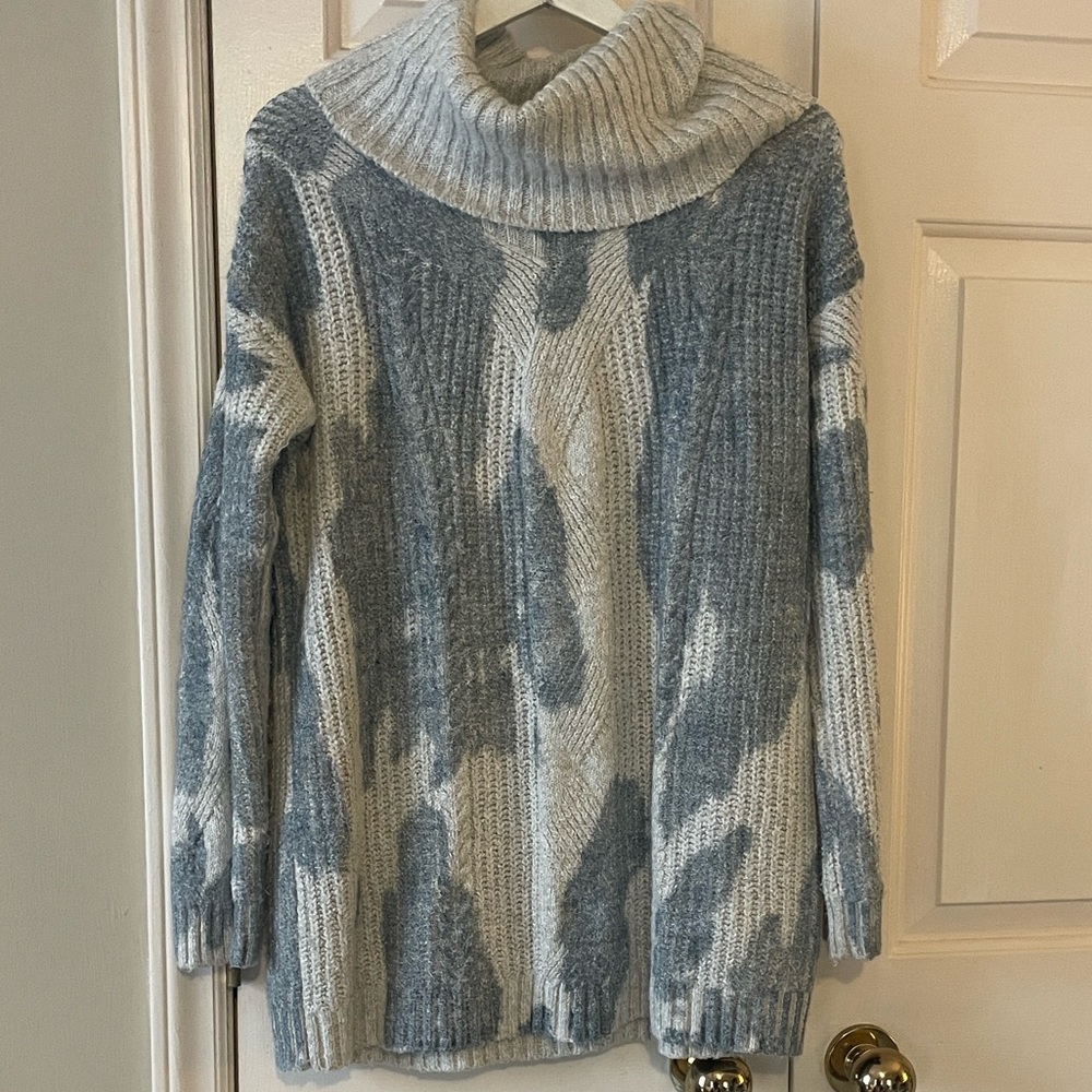 Cozy PILCRO Anthropologie Small Cowl Neck Knit Sweater - Soft Girl Aesthetic - Picture 7 of 7